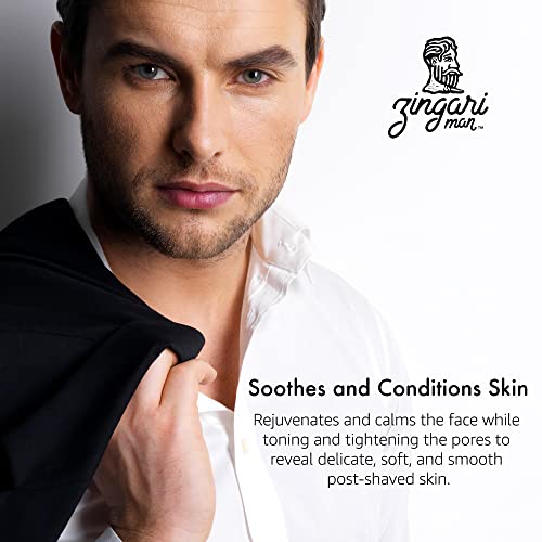 Zingari Man - The Navigator Recovery Splash - Mens Skin Care Aftershave Products - Moisturizer and Body Lotion Wash - Hydration Primer With Cologne and Oil Blend - Sensitive Shaving Treatment