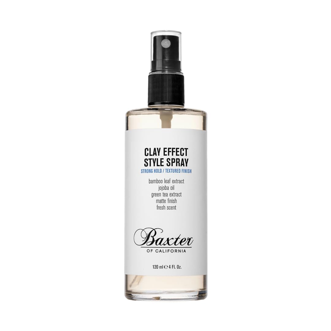 Baxter of California Clay Effect Style Spray for Men | Textured Finish | Strong Hold | Hair Styler