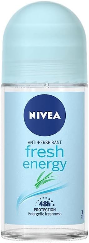 Nivea Deo Roll on 50ml. (Pack of 3) (Energy Fresh)
