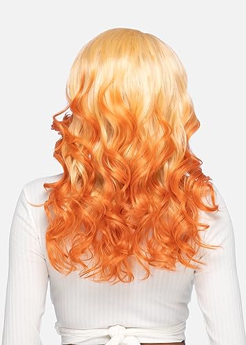 Vivica A. Fox CHORLEY, SYNTHETIC HAIR, Natural Baby Lace Wig, Color FS1B/30, 80% (#1B) with 20% Copper Blonde(#30) Frost