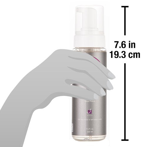 Design Essentials Compositions Foaming Wrap Lotion For Relaxed And Natural Hair, Refill, 32 Fl Oz