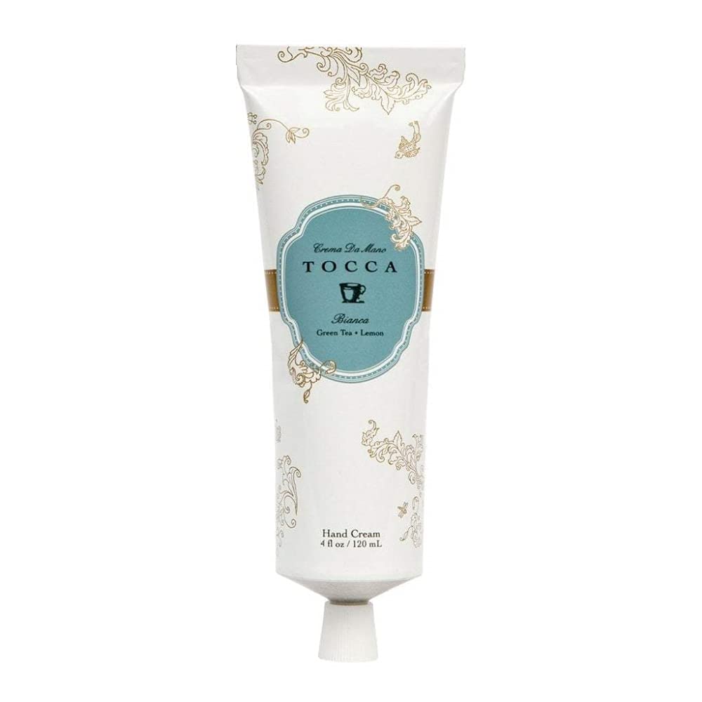 Tocca Crema de Mano, Cleopatra Hand Cream, 4 oz - Grapefruit, Jasmine, Vanilla Musk - Moisturizing, Quick Absorbing