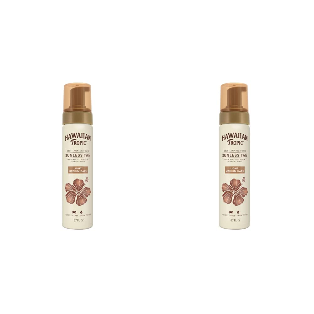 Hawaiian Tropic Sunless Tan Gradual Tanning Lotion, 12.6oz | Gradual Tan Self Tanning Lotion, Sunless Tanner, Hawaiian Tropic Tanning Lotion, 12.6oz (Pack of 2)