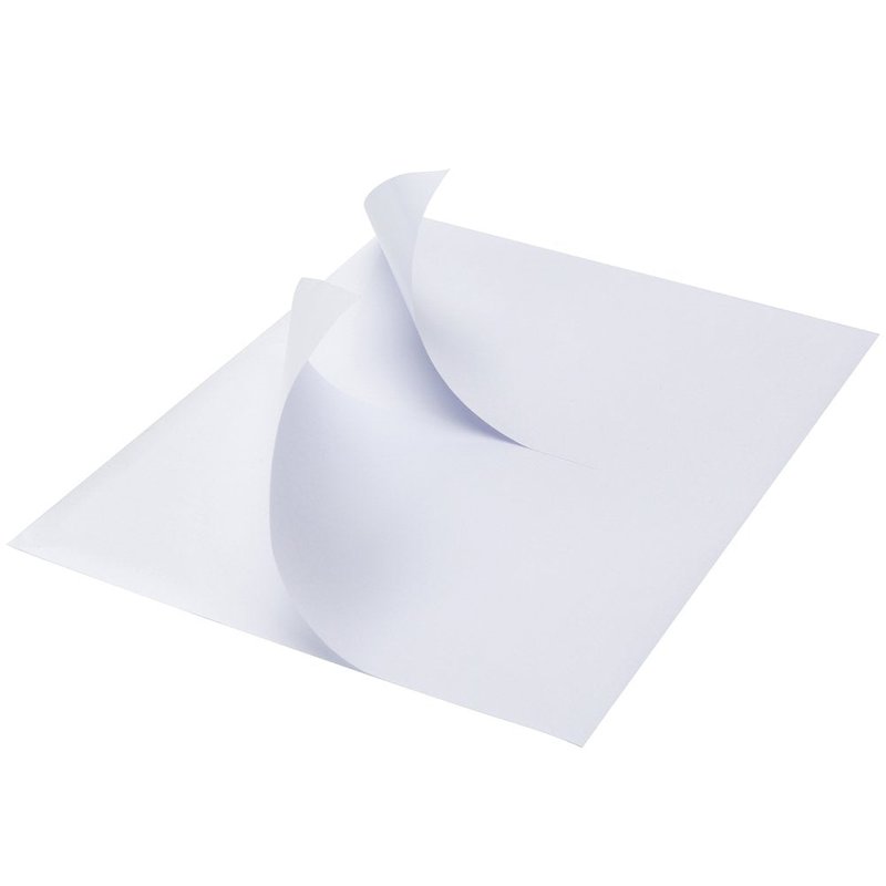 FungLam Shipping Labels with Self Adhesive, for Laser & Inkjet Printers, 8.5 x 5.5 Inches, White, Pack of 1000 Labels