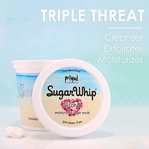Primal Elements Sugar Whip Seashells and Starfish Body Scrub, 10 Ounce