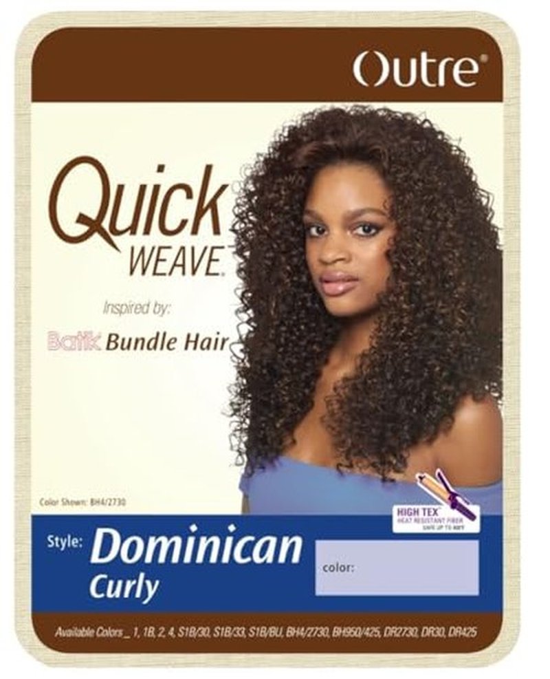 Outre Synthetic Hair Half Wig Quick Weave Batik Dominican Curly (BH4/2730)