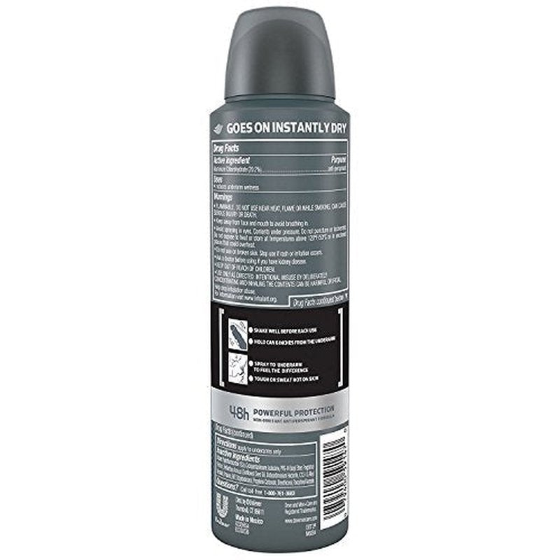 Dove Men Care Invisible Dry Spray Deodorant (3.8 oz, 3 pk.)