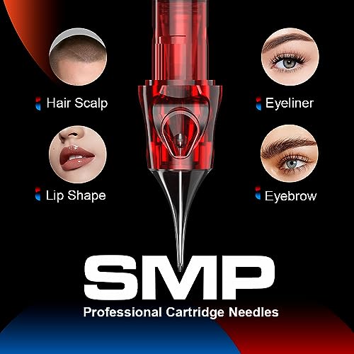 CNC 17RM Tattoo Needles Cartridge 20Pcs #10(0.30mm) Disposable Needles Round Magnum EN04-20-1017RM
