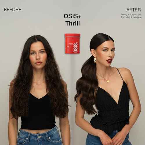 OSiS+ Thrill Fibre Gum - Medium Hold Flexible Style Control with Natural Shine