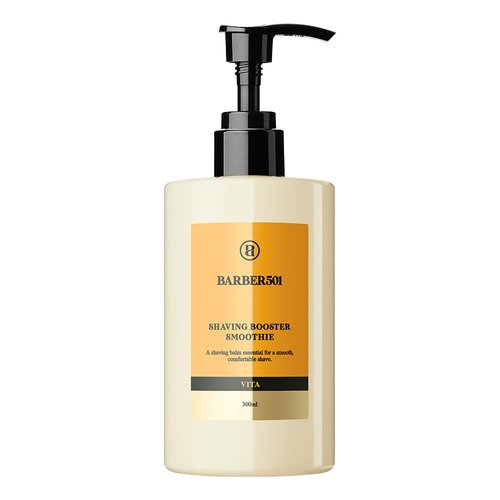 Barber501 Shaving Booster Smoothie Shaving Cream Men, Shaving Gel, Shave Oil, Travel Shaving Cream (Vita)