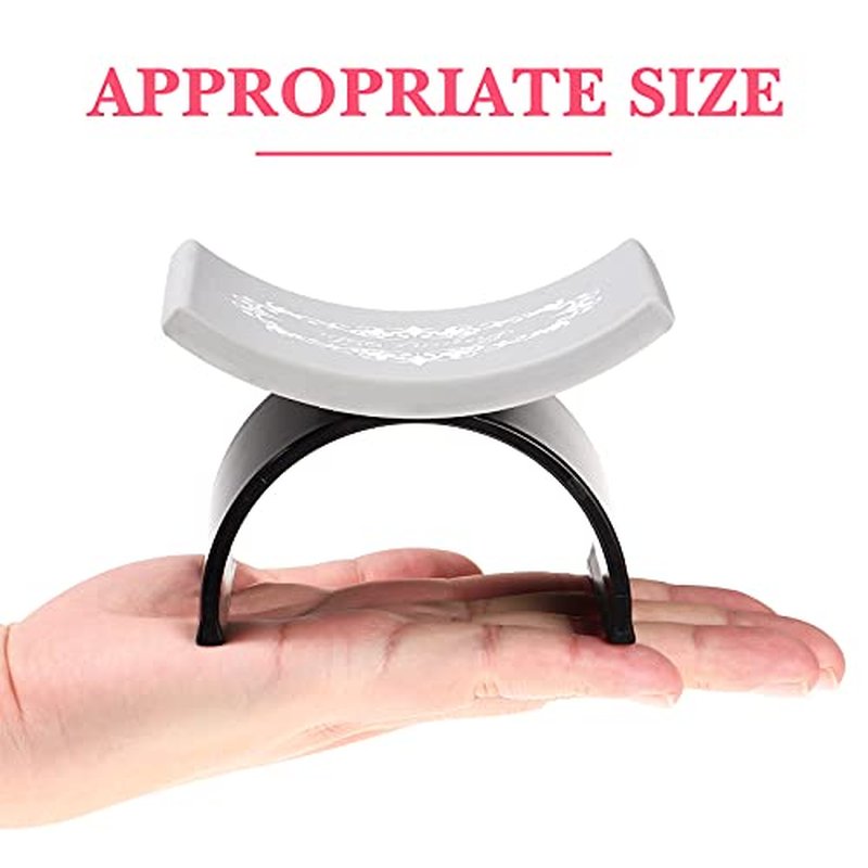 Beaupretty Nail Arm Rest,Manicure Hand Pillow U Shape Cushion Pillow Professional Nail Rest Cushion Table Desk Station Manicure Tool,Black