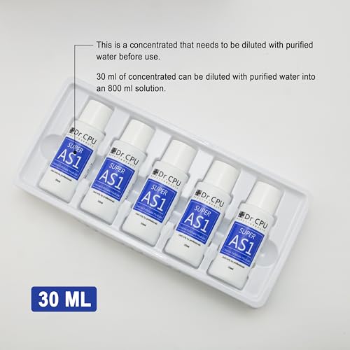 Water Peeling Hydrofacial Skincare Face Moisturizer Cleaning Skin Serum Aqua Peel Concentrated Solution 30ml/1.01oz Per Bottle Dilute to 800ml/27oz Solution Use AS1 SA2 AO3 5 Bottles Per Set (AS1)