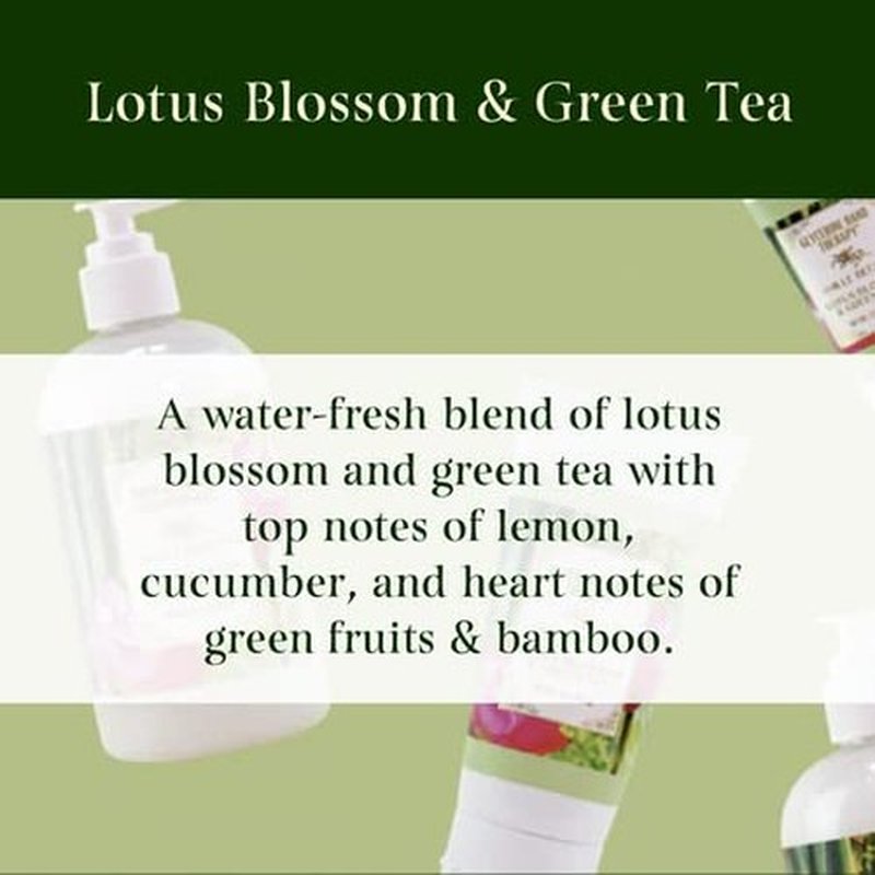Camille Beckman Glycerine Hand Therapy Cream (Lotus Blossom & Green Tea, 6 Ounce)
