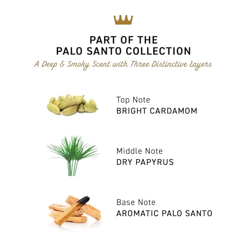 Cremo Rich-Lathering Palo Santo Body Wash for Men, Notes of Bright Cardamom, Dry Papyrus and Aromatic Palo Santo, 32 Fl Oz