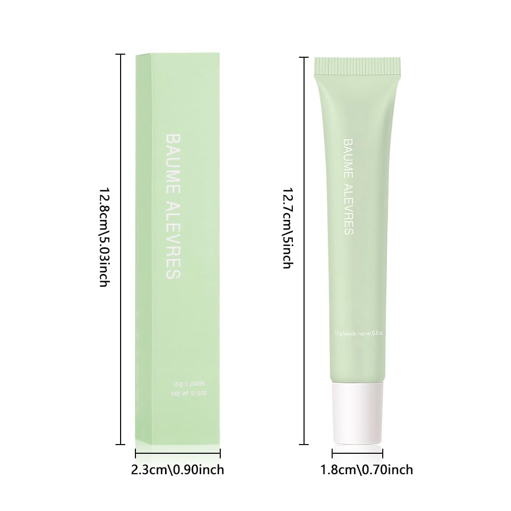 HHLTOH Butter Lip Balm – Ultra-Hydrating Lip Care with Shea Butter & Olive Oil, Soothes Dry Lips with Natural Tint & Gloss Effect, Lip Plumper Moisture & Light Lip Stain Finish #2 Mint