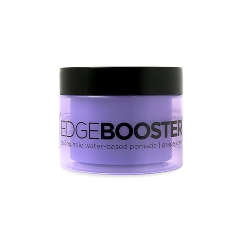(2Pack) Style Factor Edge Booster Strong Hold Water-Based Pomade 3.38oz - Grape Scent
