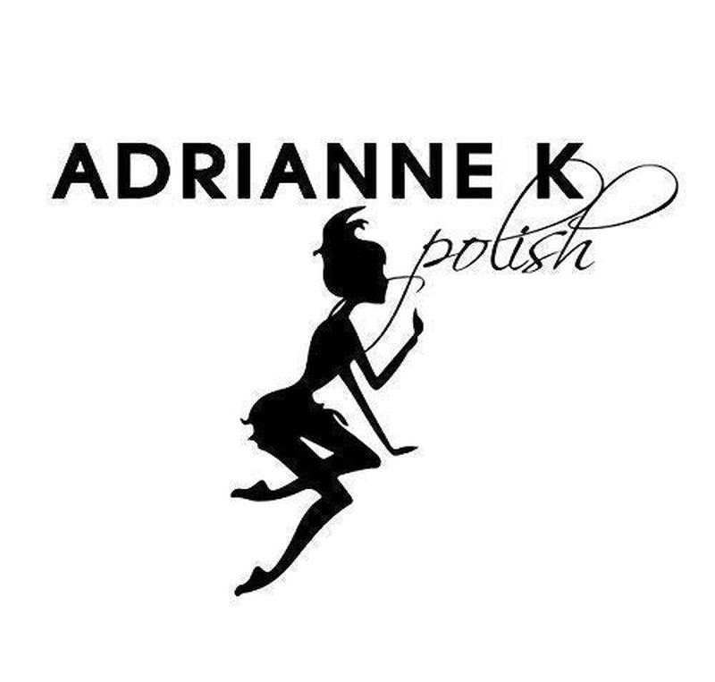 ADRIANNE K GLOSSY NAVY BLUE NAIL POLISH, ADRIATIC SEA! QUICK DRY. NONTOXIC. VEGAN, .51 FL OZ