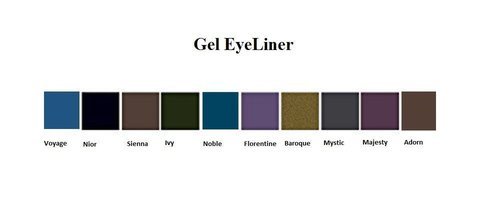 Superwear Gel Eye Liner Pencil - Smudge Proof and Long Lasting Intense Pigmented Matte Color - Easy to apply on waterline (Sienna)