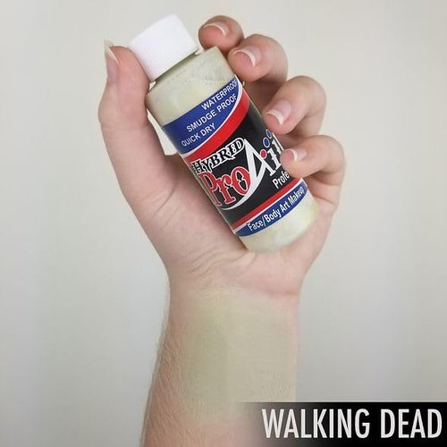 ProAiir Face and Body Painting Makeup - 2oz (60ml) Zombie Walking Dead