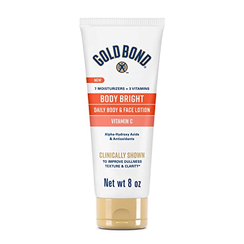 Gold Bond Age Renew Retinol Overnight Body & Face Lotion and Diabetics' Dry Skin Relief Body Lotion Bundle, 13 oz. Each