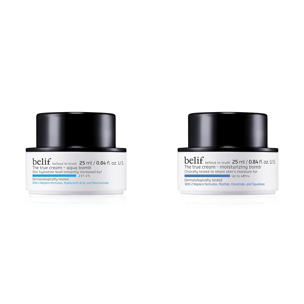 Belif The True Cream Aqua Bomb - Hydrating Face Moisturizer | Lightweight & Refreshing 50ml