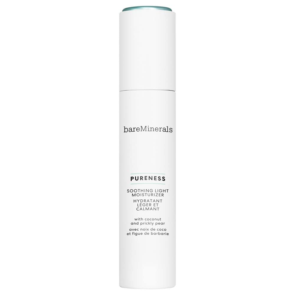 bareMinerals Pureness Soothing Light Moisturizer for Face, Gentle Face Moisturizer, All-Day Hydration, Reduce Redness + Sensitivity, Vegan