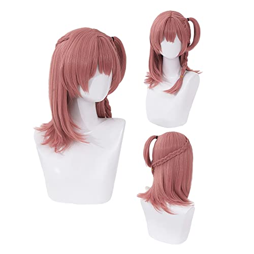 Gorgewg Starail Star Rail Acheron Cosplay Wig Long Straight Purple Blue Roleplay Costume Wigs Synthetic Hair