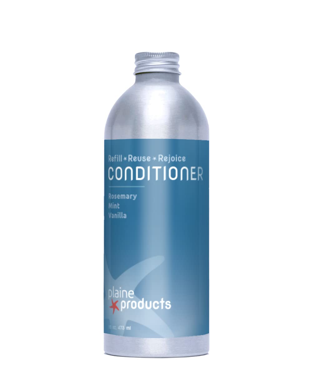 Eco-Friendly Conditioner - Rosemary, Mint, Vanilla - Sulfate Free, 16oz (Refill Bottle)