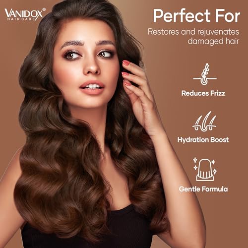 VANIDOX Carbonic Acid Shampoo for Men and Women with DHT Blockers - Made in USA - Stimulates Hair Growth, Scalp Exfoliator, Sulfate Free Shampoo with Biotin and Tea Tree Oil (16 Fl Oz)