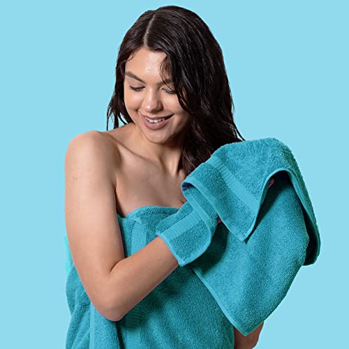 Chakir Turkish Linens, 100% Cotton Premium Quality Turkish Bath Sheets (35''x70'' Large Bath Sheet Towels - Silver Gray)