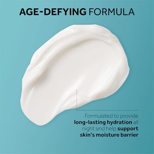 No7 Protect & Perfect Intense Advanced Night Cream - Vitamin E & Shea Butter Face Cream - Fine Line Reducing Moisturizer with Collagen Peptide Technology (1.69 fl oz)