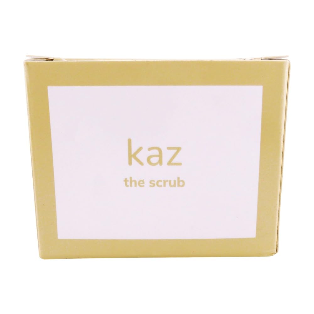 Waxness Kaz Ingrown Hair Exfoliating Sugar Scrub Vanilla with Tea Tree Oil 8 fl oz (236 ml) – Professional Skin Care – Made in USA