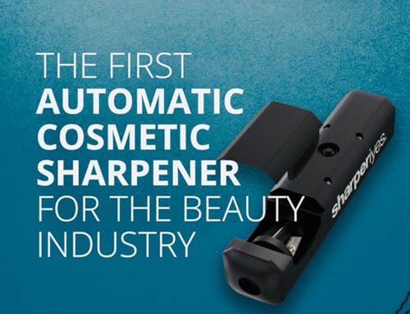 SharperIyes Automatic Sharpener for Cosmetic Wood Pencils Only (Black) *not Intended for Plastic Gel Cosmetic Pencils