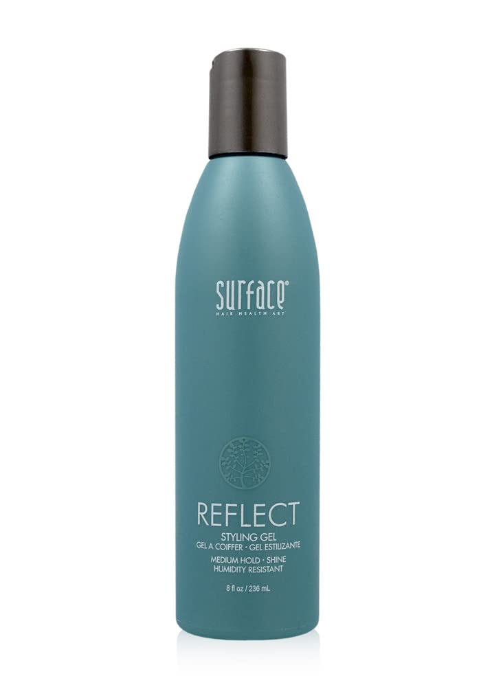 SURFACE Hair - Reflect Styling Gel - Humidity Resistant Control and Resilient Shine, 8 oz.