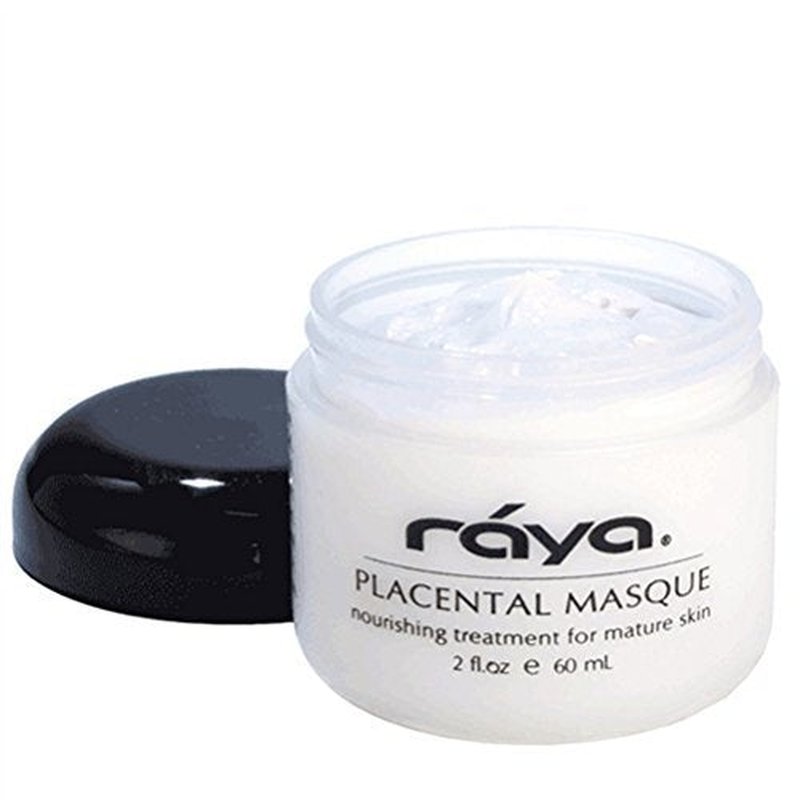 Raya Placental Masque (606) | Nourishing Facial Treatment Mask for Dry or Aging Skin | Revitalizes and Helps Reduce Lines and Wrinkles