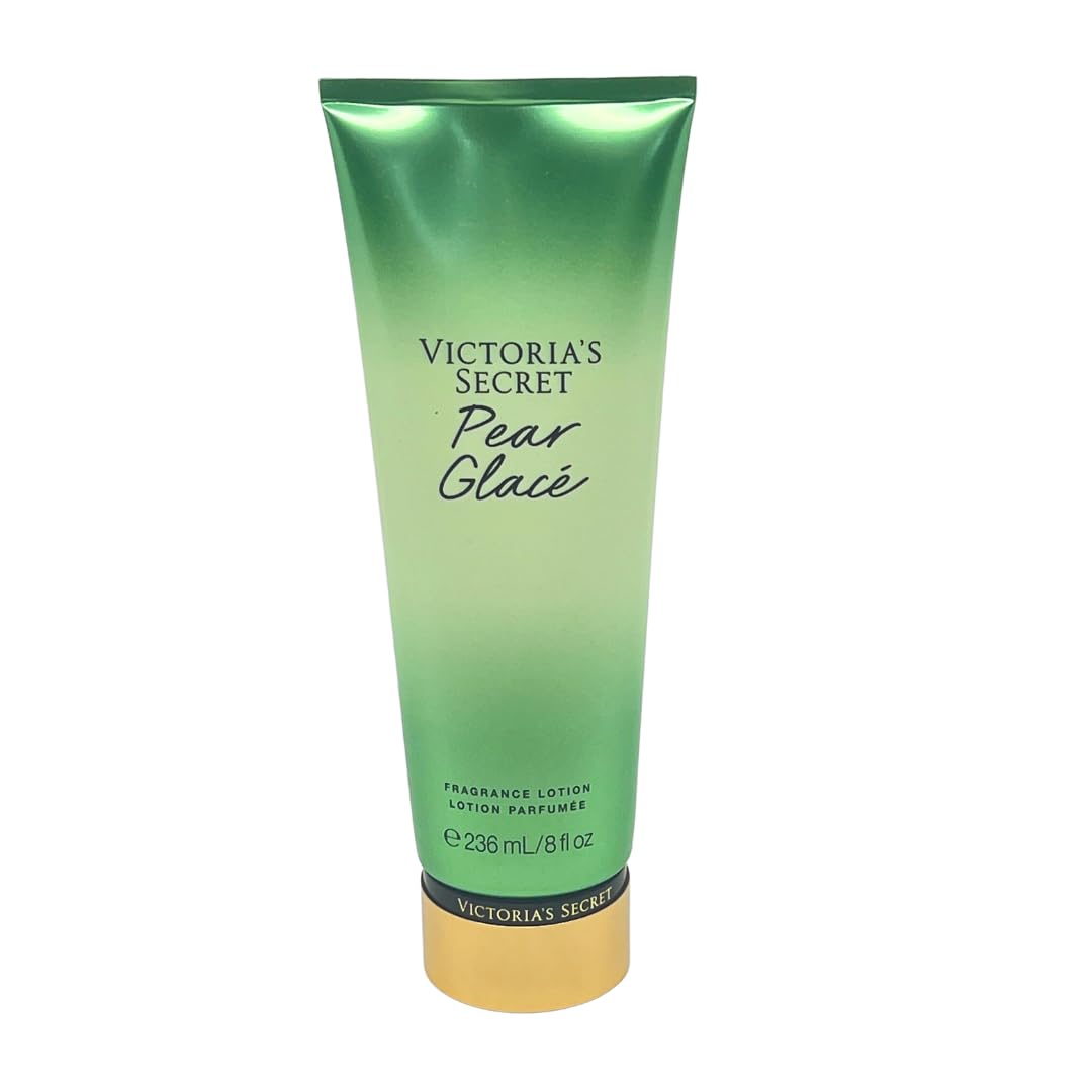 Victoria's Secret Pear Glace Fragrance Mist 8.4oz and Fragrance Lotion 8oz - Set