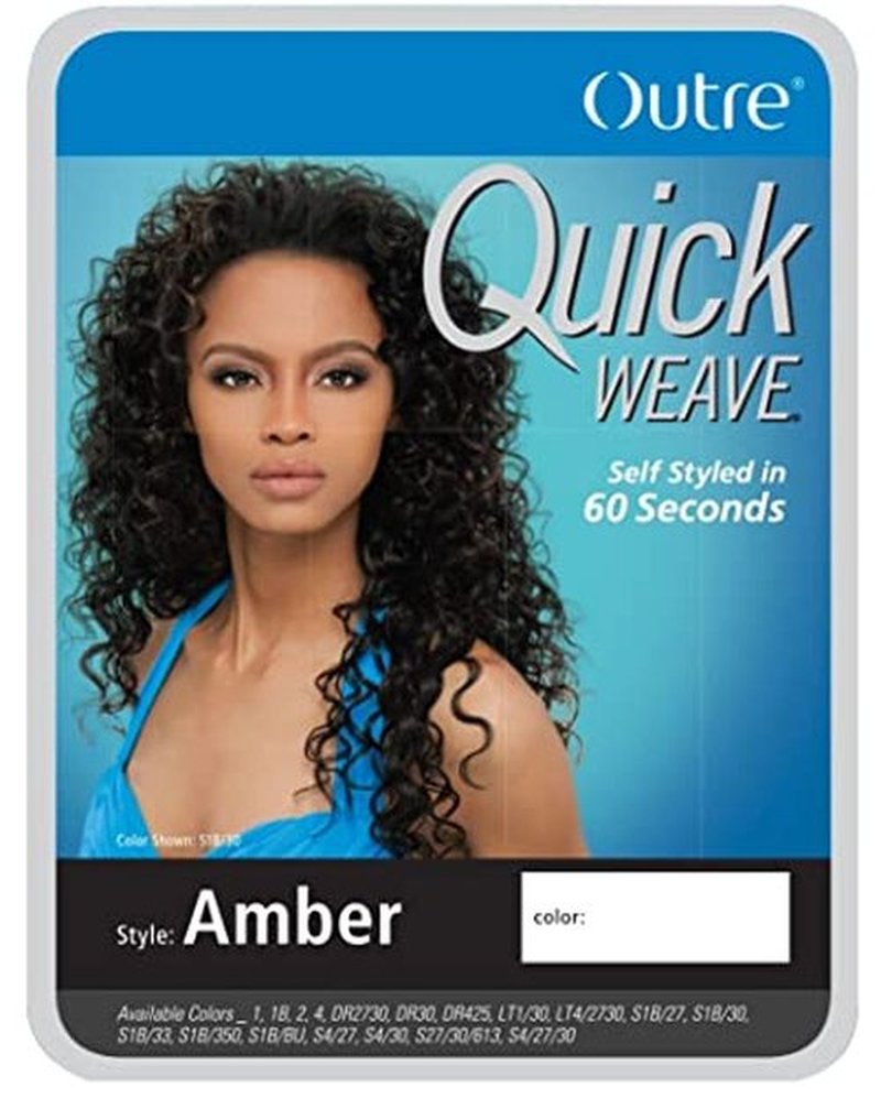 Outre Synthetic Half Wig Quick Weave - Amber