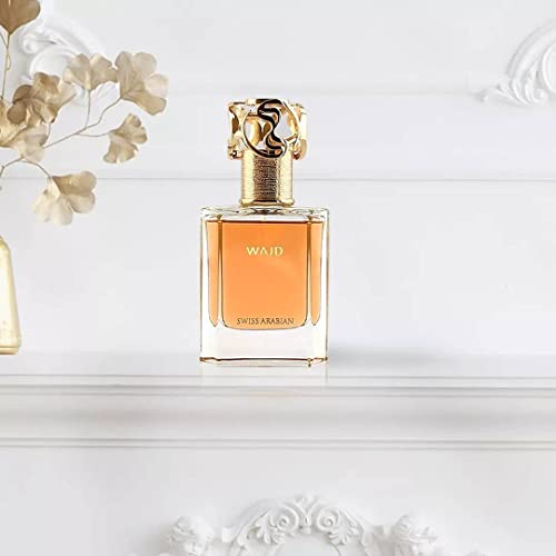 Swiss Arabian Wajd - Luxury Products From Dubai - Long Lasting, Addictive Personal EDP Spray Fragrance - Seductive Signature Aroma - 1.7 Oz