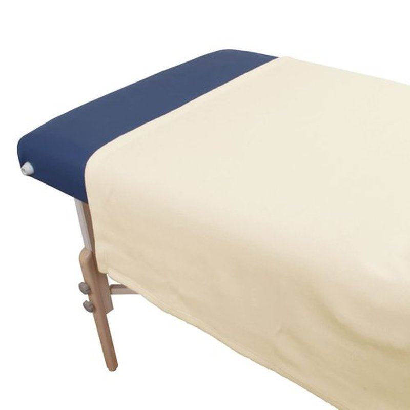 Body Linen's Gentility™ Polar Fleece Massage Table Blanket, Warm, Cozy and Plush Spa Blankets. Create that Perfect Atmosphere. 54 x 80 inches, 100% Polyester - Natural