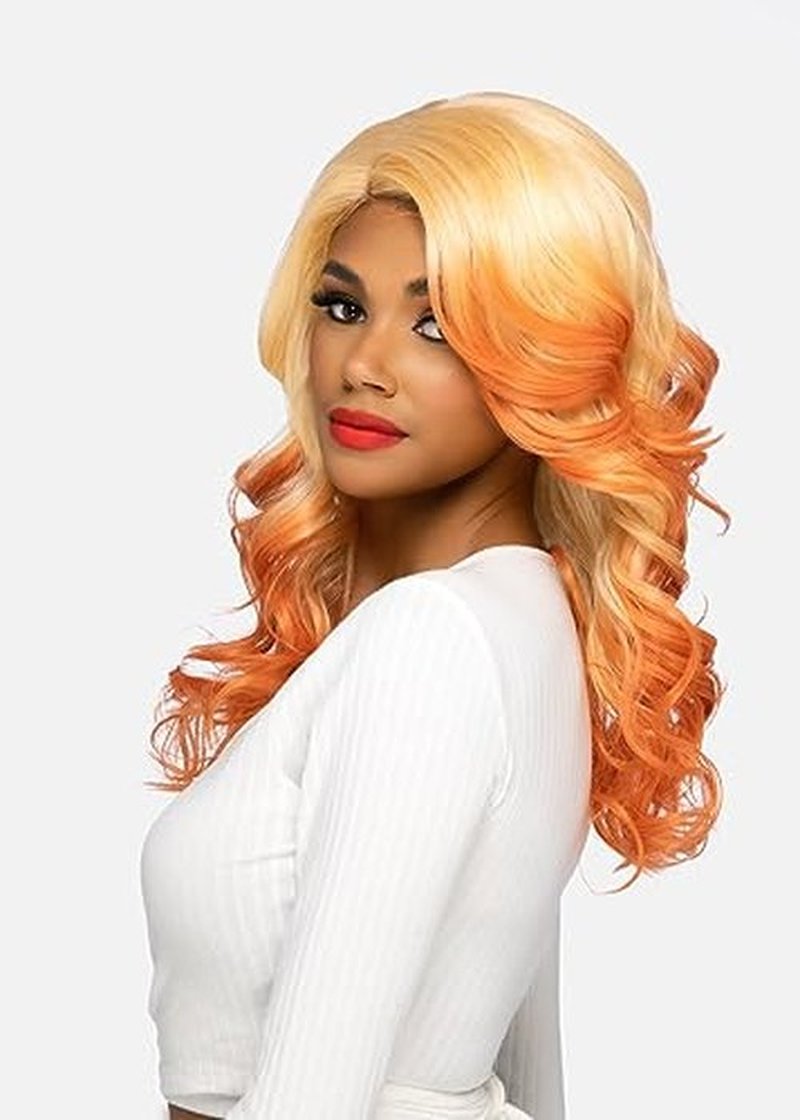 Vivica A. Fox CHORLEY, SYNTHETIC HAIR, Natural Baby Lace Wig, Color 1, Jet Black