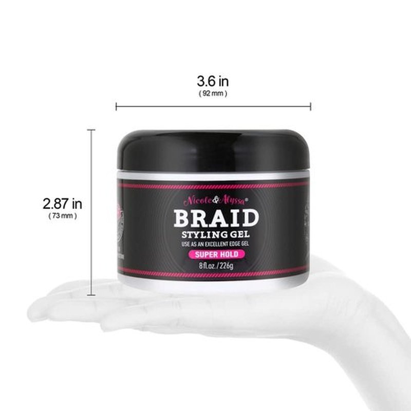 Nicole & Alyssa - Braid Styling Combo (Foam 7.2oz + Gel 8oz)