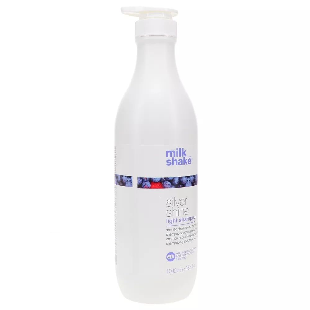 milk_shake Silver Shine Light Purple Shampoo for Blonde Hair