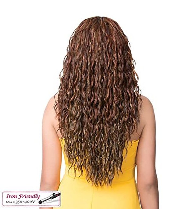It's A Wig Synthetic Hair Wig Q ARIEL (DEEP RED)