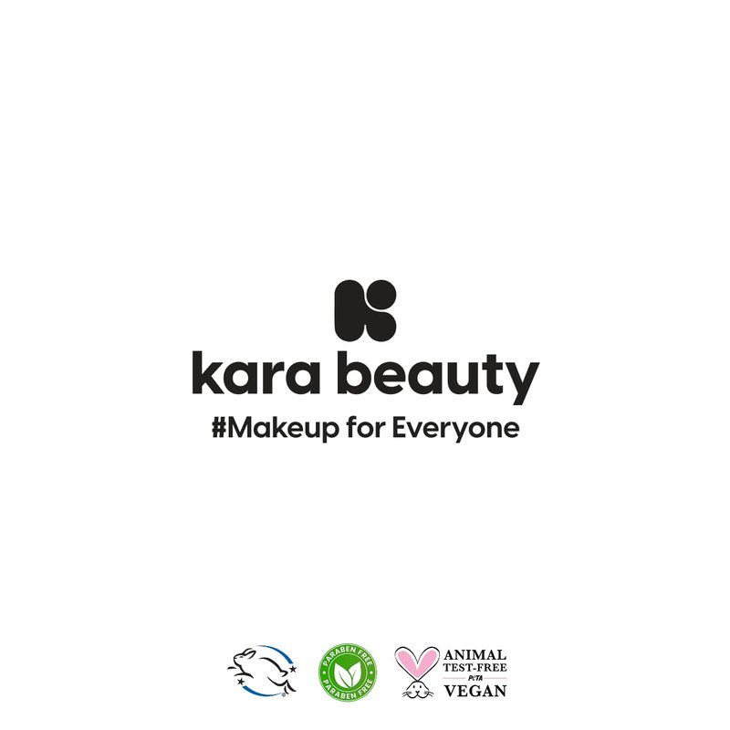 KARA BEAUTY Better Brows Mini Eyebrow Palette in Medium to Dark | Compact Brow Palette with Smooth Brow Powder | Waterproof Eyebrow Makeup Kit for Defined Natural Brows Long Lasting Brow Makeup