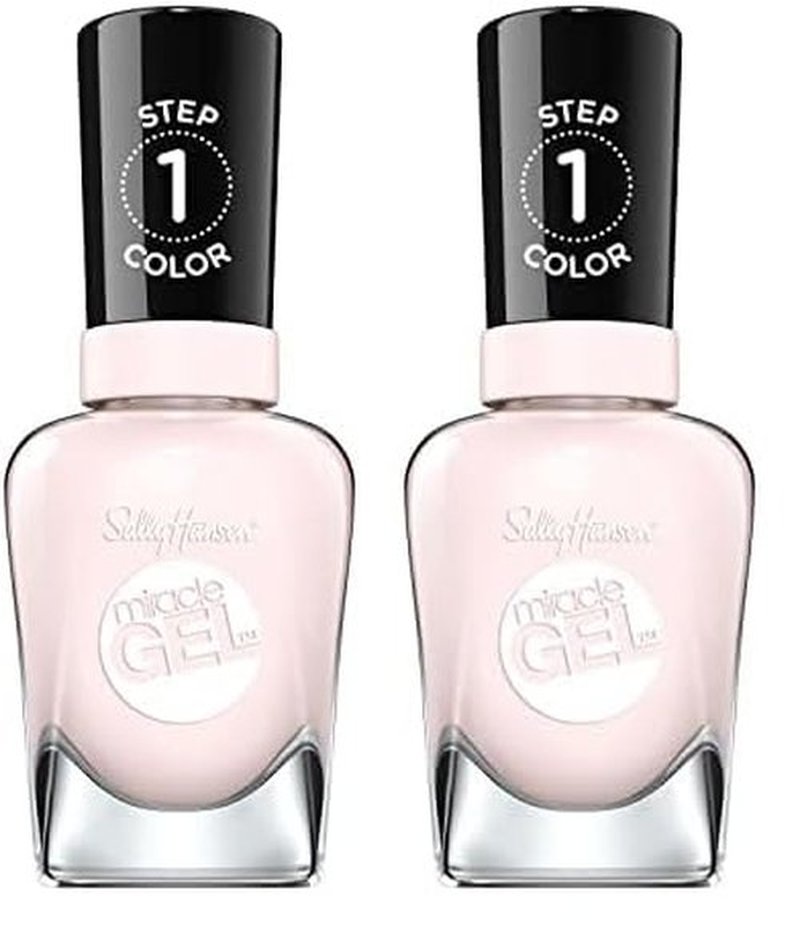 Sally Hansen Miracle Gel Nail Polish, Shade Little Peony 247 (Packaging May Vary) (Pack of 2)