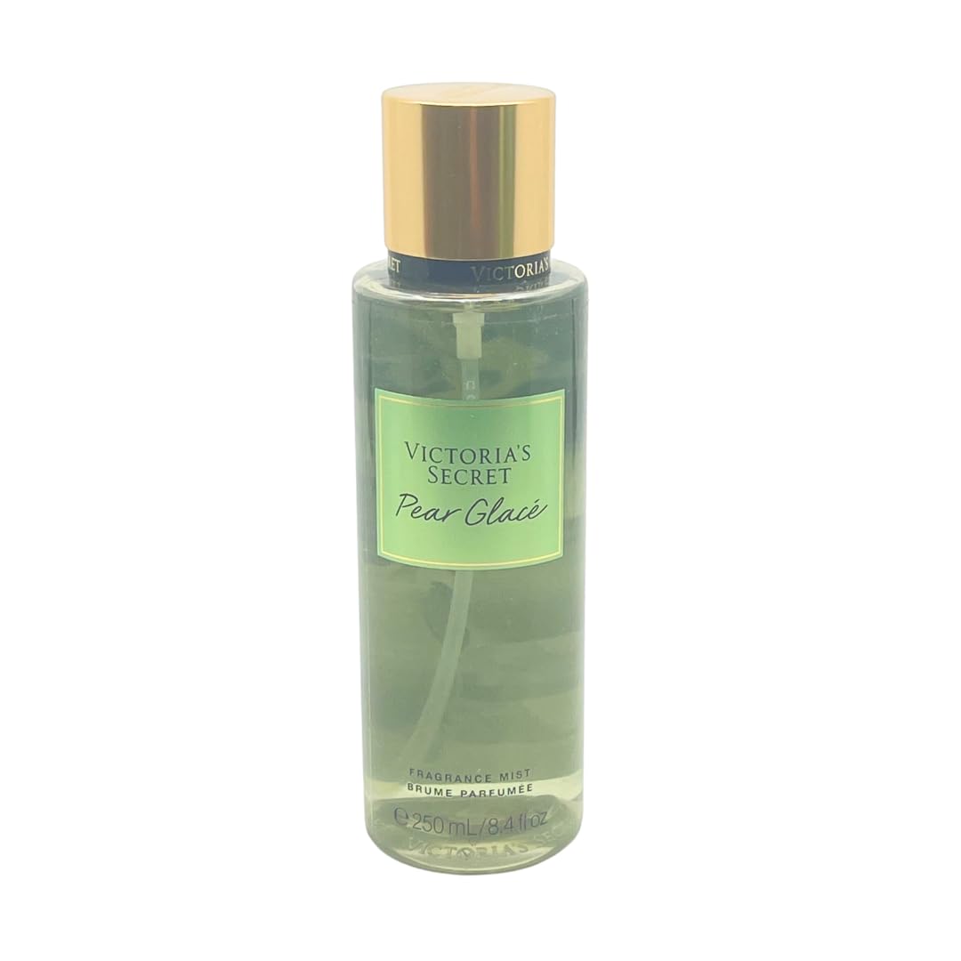 Victoria's Secret Pear Glace Fragrance Mist 8.4oz and Fragrance Lotion 8oz - Set