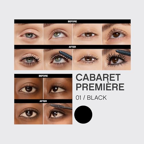 Vivienne Sabó Paris - Classic Everyday Mascara Cabaret Premiere, Cruelty Free, Black, Made in Europe, DUO Pack (2 pieces)