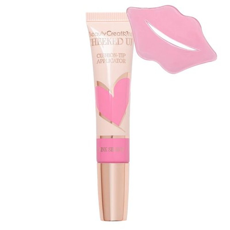 Glam Lux Beauty Bundle Beauty Creations Flawless Stay Liquid Blush Cheeked Up Dewy Blush Wand Natural Glow Lightweight Non-Greasy Blendable Lasts all Day w/Collagen Lip Mask (Pink Select, 12g)