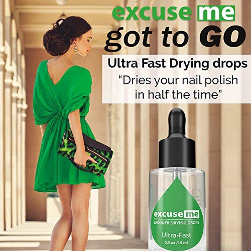 Karlash Excuse Me Nail Polish Ultra Fast Drying Drops 0.5 oz 15ml