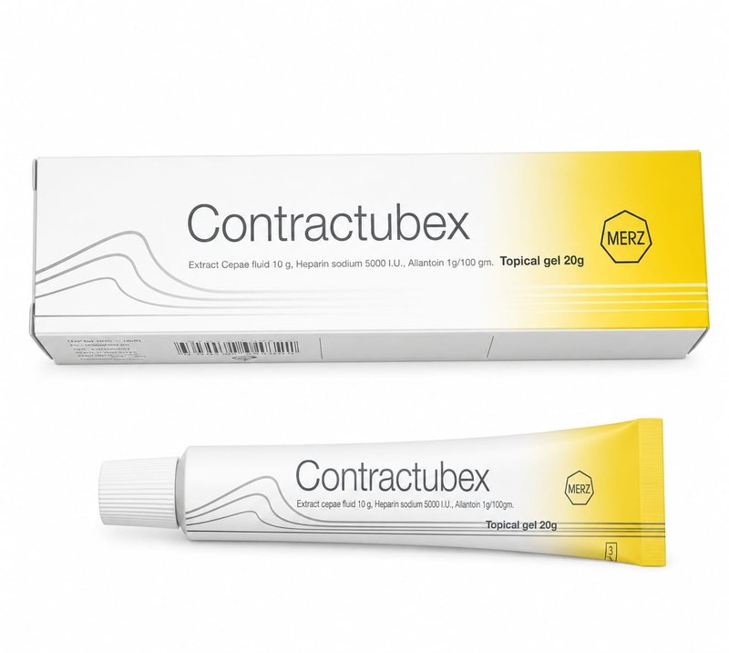 Contr-actubex Original,Scar Gel,Scar Removal,Healing Formula,Burns, Acne marks, Injury Marks (1Tube=20gram)